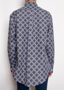 Chain Print Button Down: Archive Autumn / Winter 22 collection sample