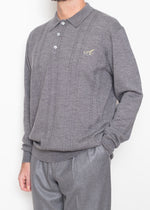 Load image into Gallery viewer, Standard Polo L/S knit polo : Archive Autumn / Winter 22 collection sample
