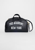 Load image into Gallery viewer, Academy Black Leather Gym Bag
