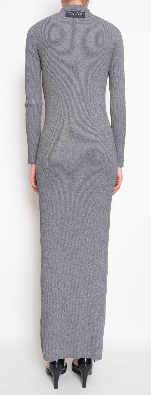 Ribbed Polo Dress: Archive Autumn / Winter 22 collection sample