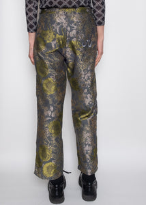 Floral Jacquard Fatigue Pant - From the Archives A/W 22 collection sample